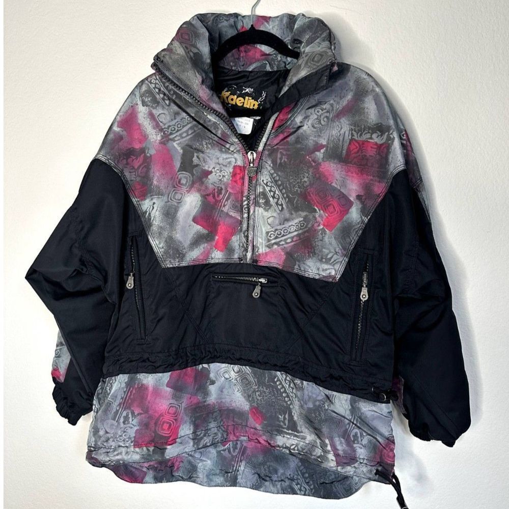Kaelin VINTAGE 80s 90s retro ski jacket size 6
